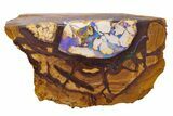 Stunning Yowah Nut Boulder Opal Pair - Australia #381719-1